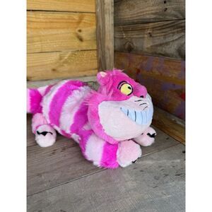 Disney Alice In Wonderland Cheshire Cat 18"Plush Stuffed‎ Animal SOFT